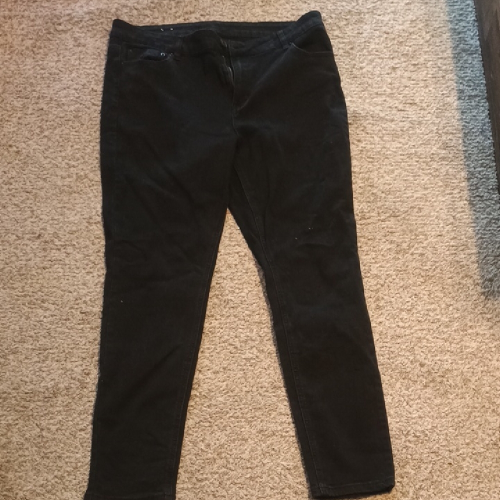 Black Women's Slim Stretch Jeans